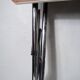 Former foldable gico desk for children chrome skai formica