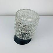 Arno vintage molded glass wall lamp, 1960s