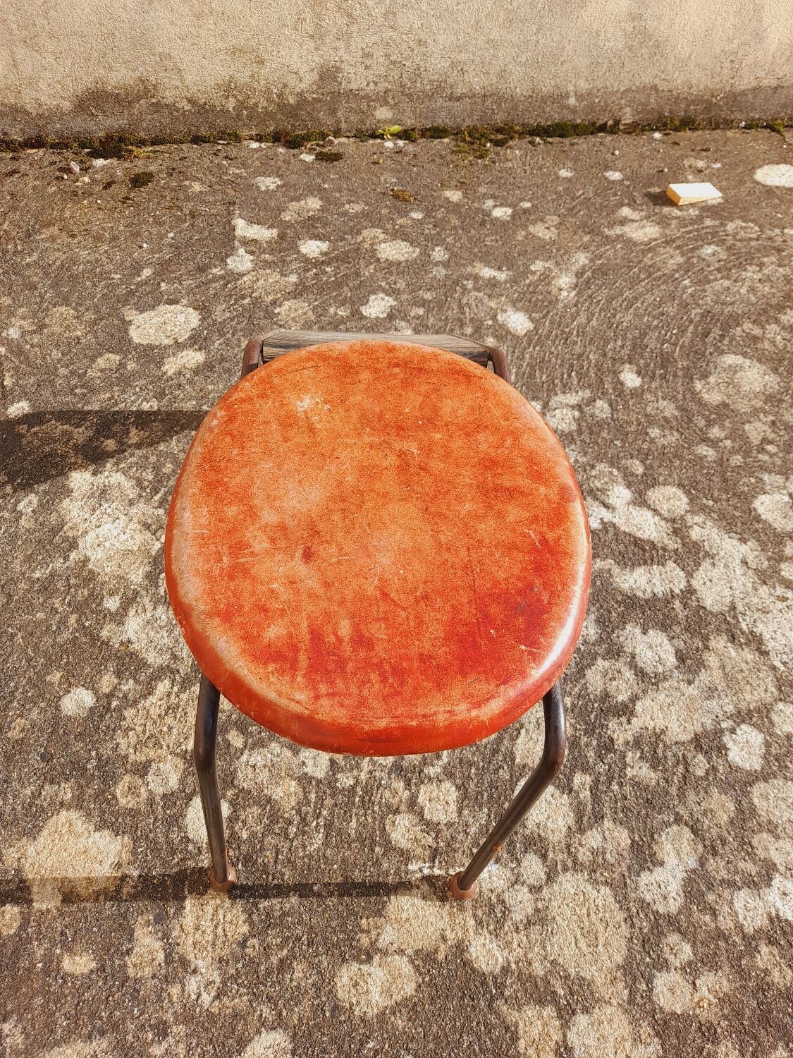Vintage shoemaker stool