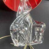 Saint Louis lamp signed with lampshade