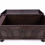 Antique chest from the mid-19th century, France.