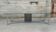 1970s glass and chrome table, 300 cm, for 12 people.