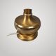 Lampe de Table Verre Murano Laiton Champignon Design Moderne Ans ‘70