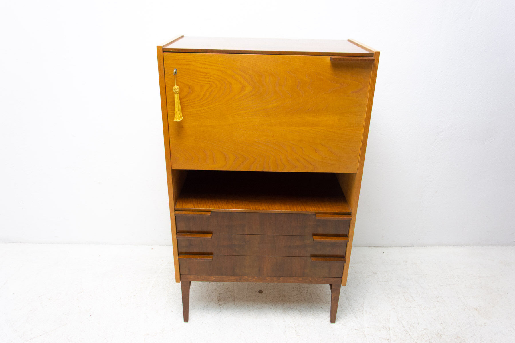Vintage bar cabinet by František Mezulánik, 1970´s, Czechoslovakia