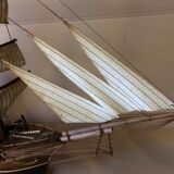 Model of 18th century boat