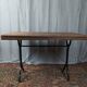 Table de bistrot métal et bois SEREX, 1920