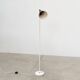 Lampe sur pied italienne avec base en marbre par Stillux
