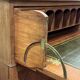 Commode secrétaire anglaise 19ème en acajou