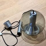 Vintage 70's globe pendant light