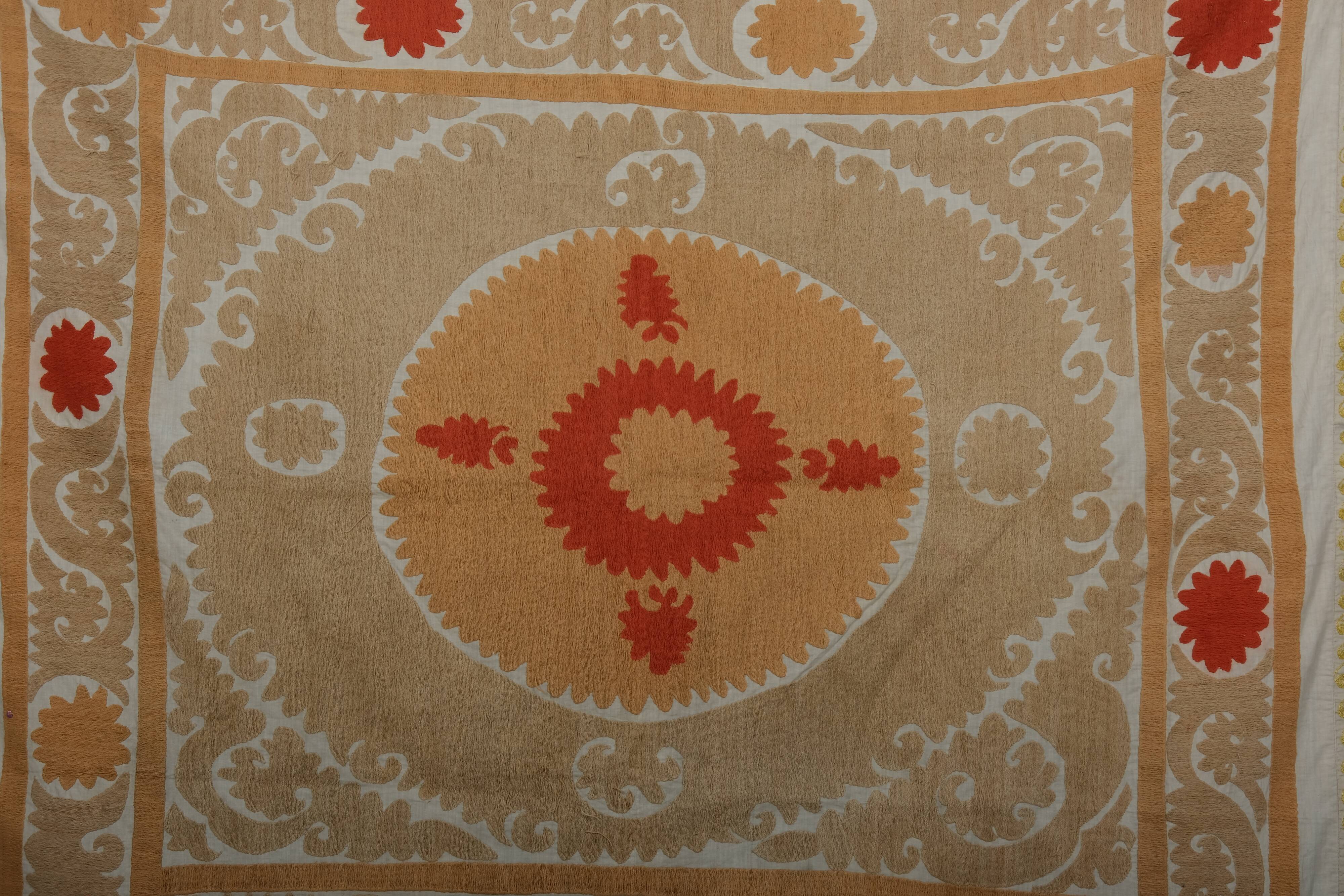 Hand knotted rug, vintage Turkish rug 152x175 cm