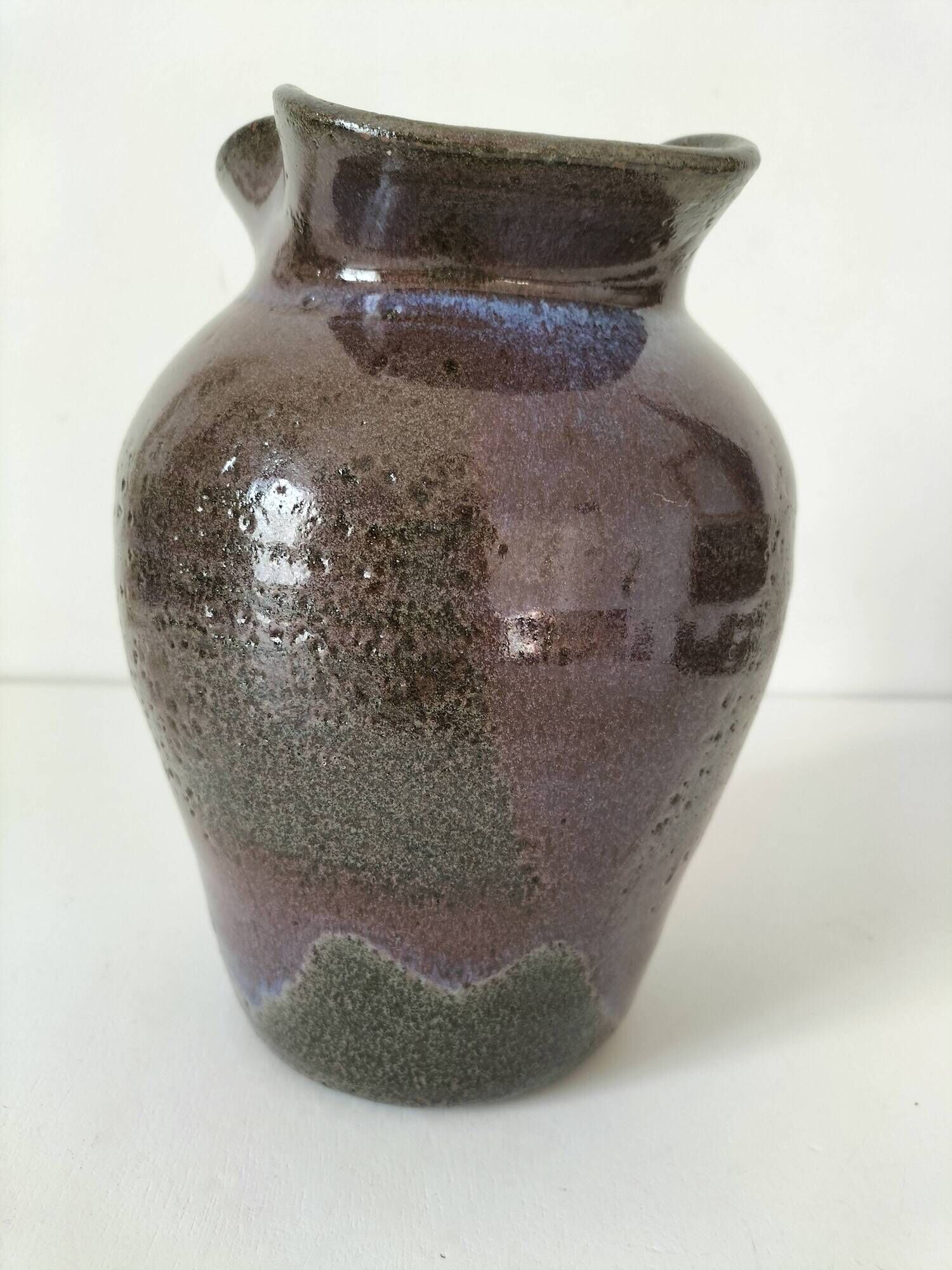 Stoneware vase – Signed JB