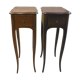 Pair of Louis XV style bedsides in cherry