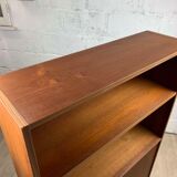 Scandinavian vintage teak library, 60s