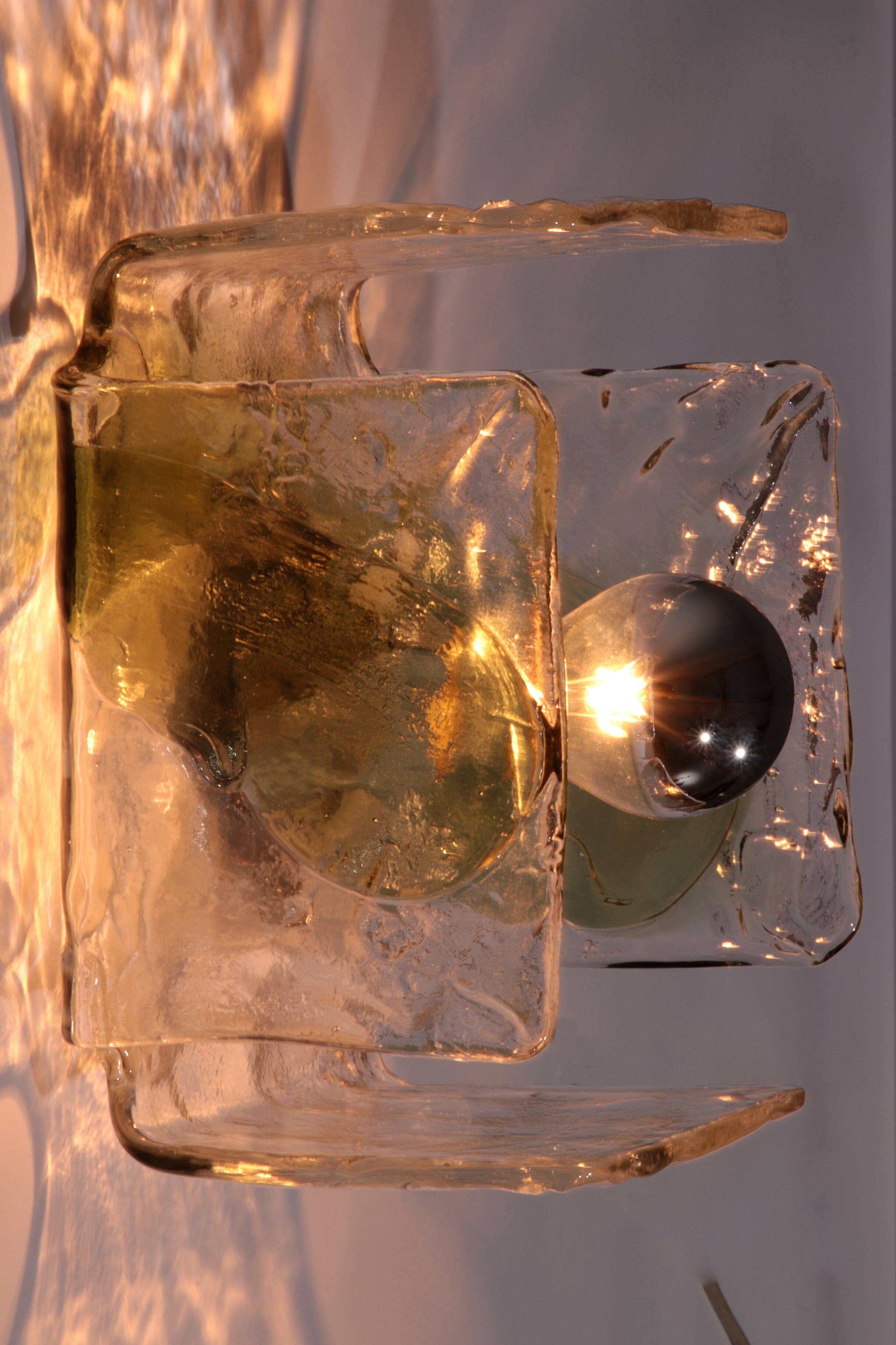 Carlo Nason wallamp from Muranoglass for Kalmar 1960 Austria