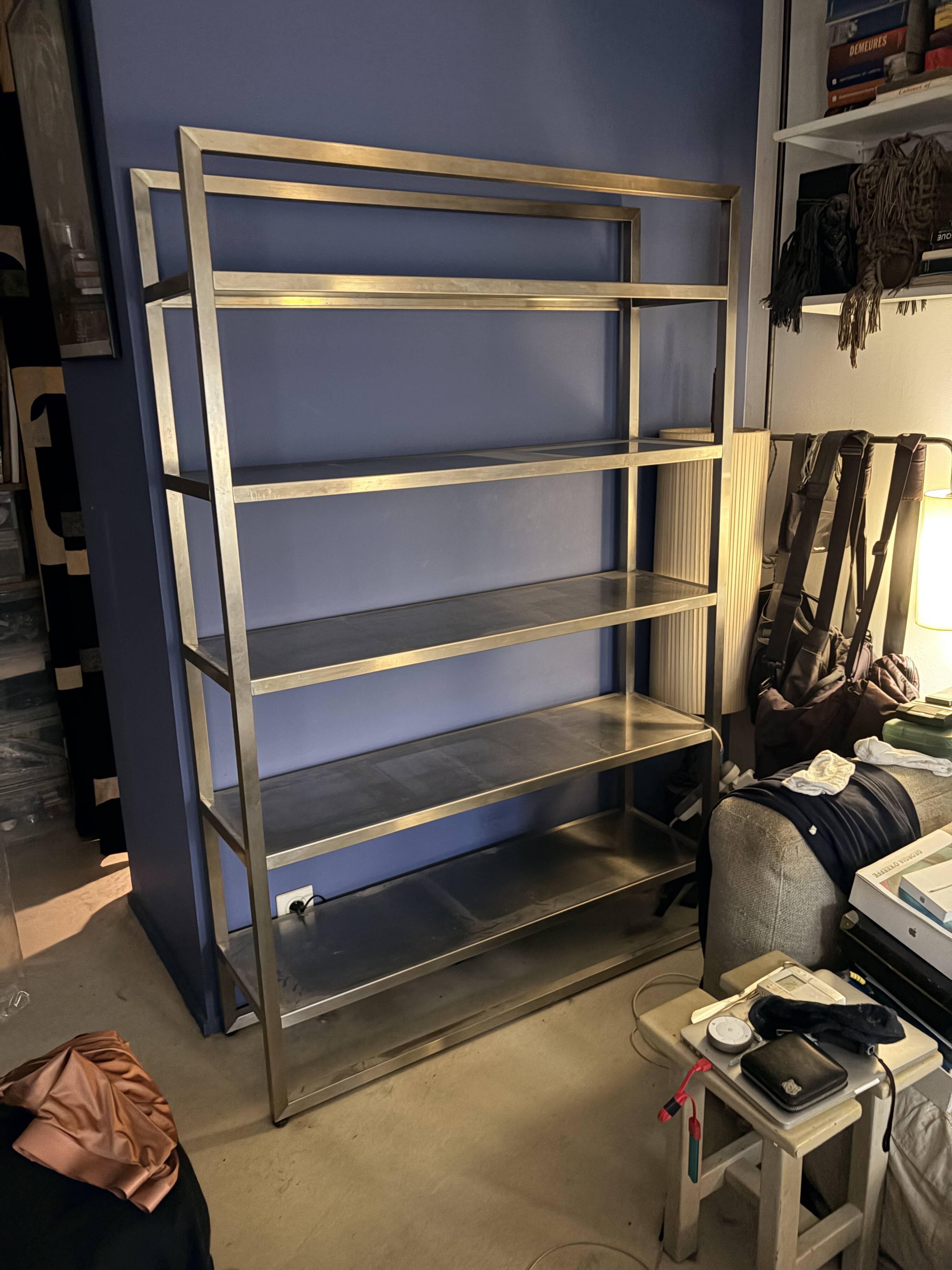 Metal library HABITAT year 2007/2008