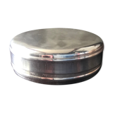 Silver metal pill box