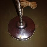 Industrial chrome lamp