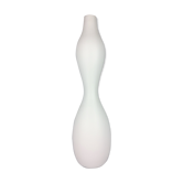 Vase blanc céramique 1990