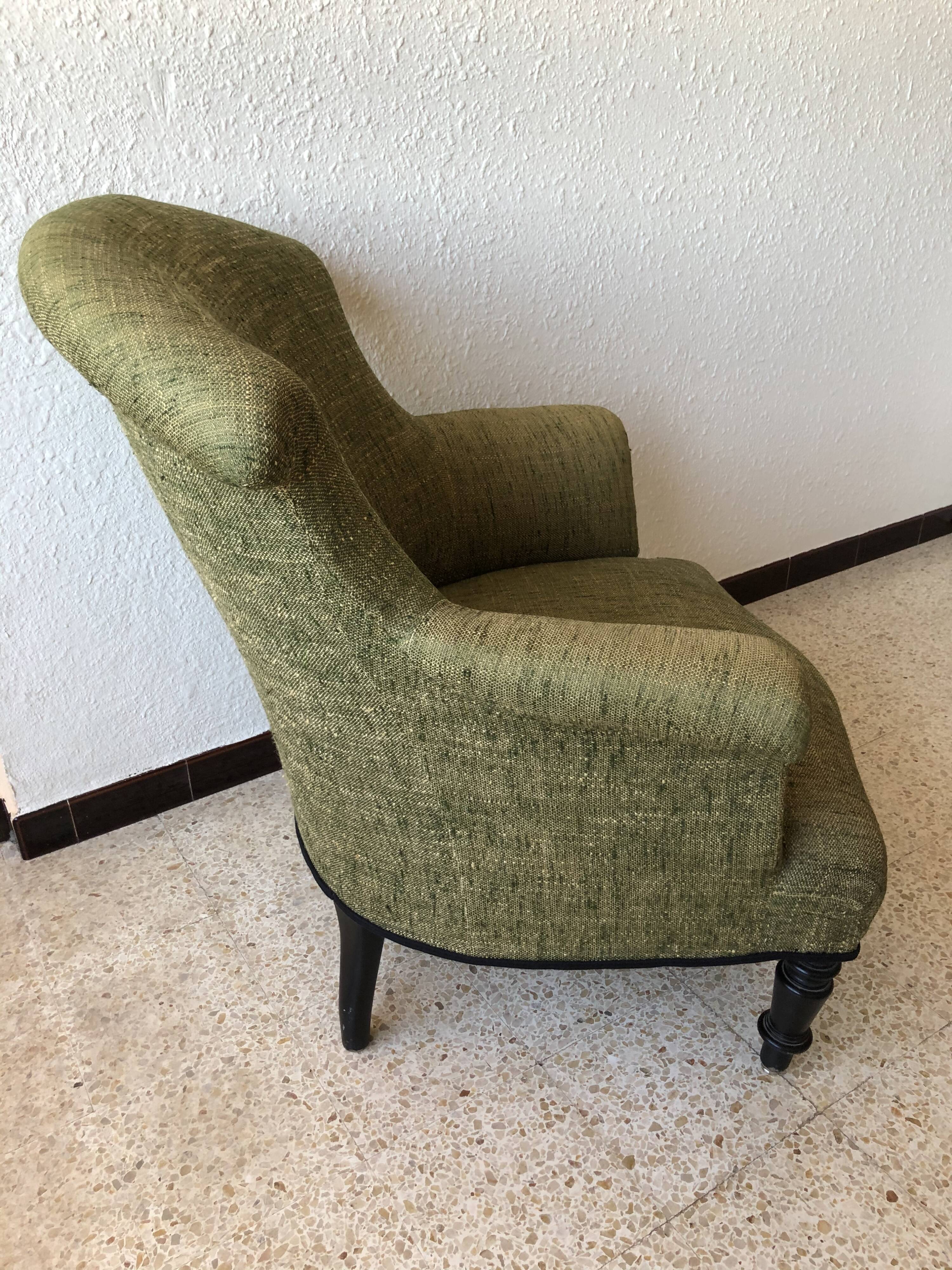 Vintage Napoleon lll armchair