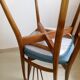 Pair of vintage Scandinavian chairs