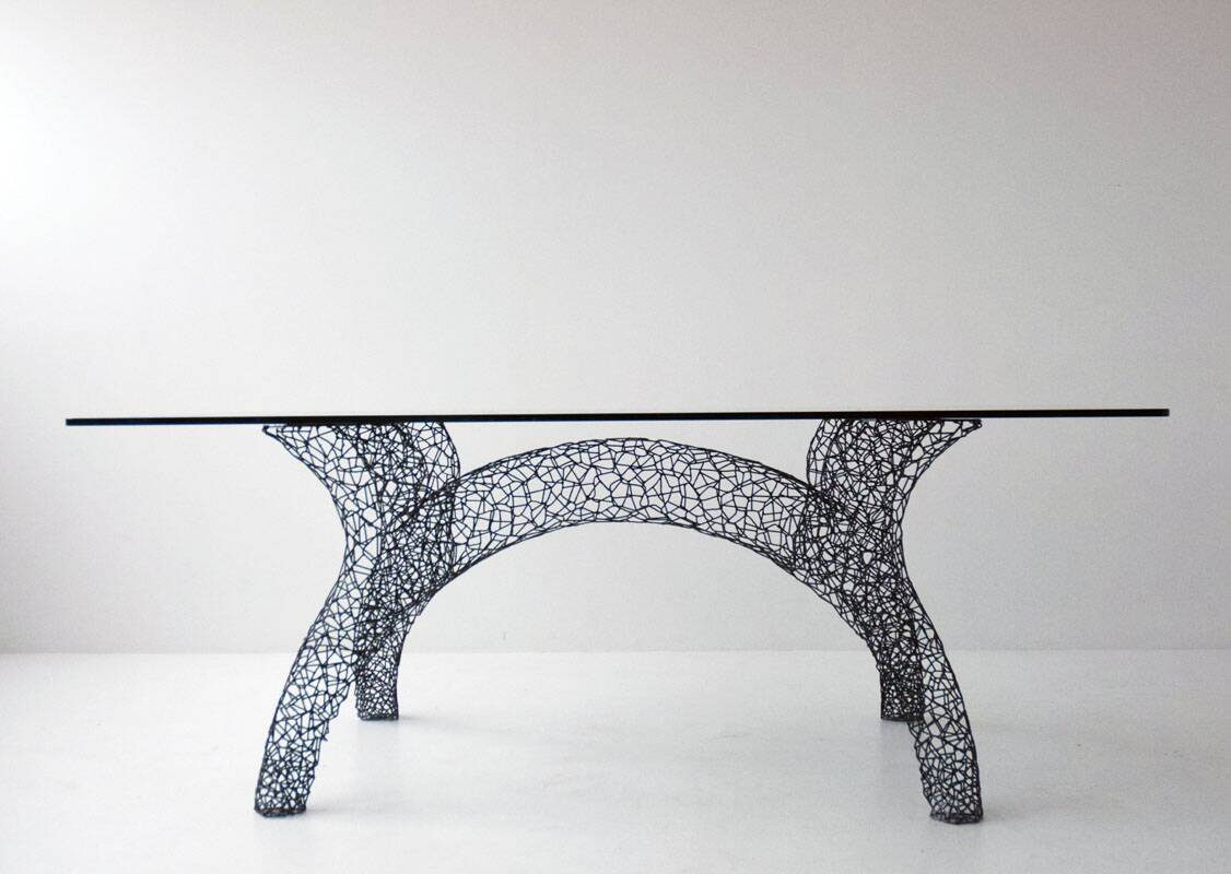 Anacleto Spazzapan 'Miura' table, unique piece from the 2000s