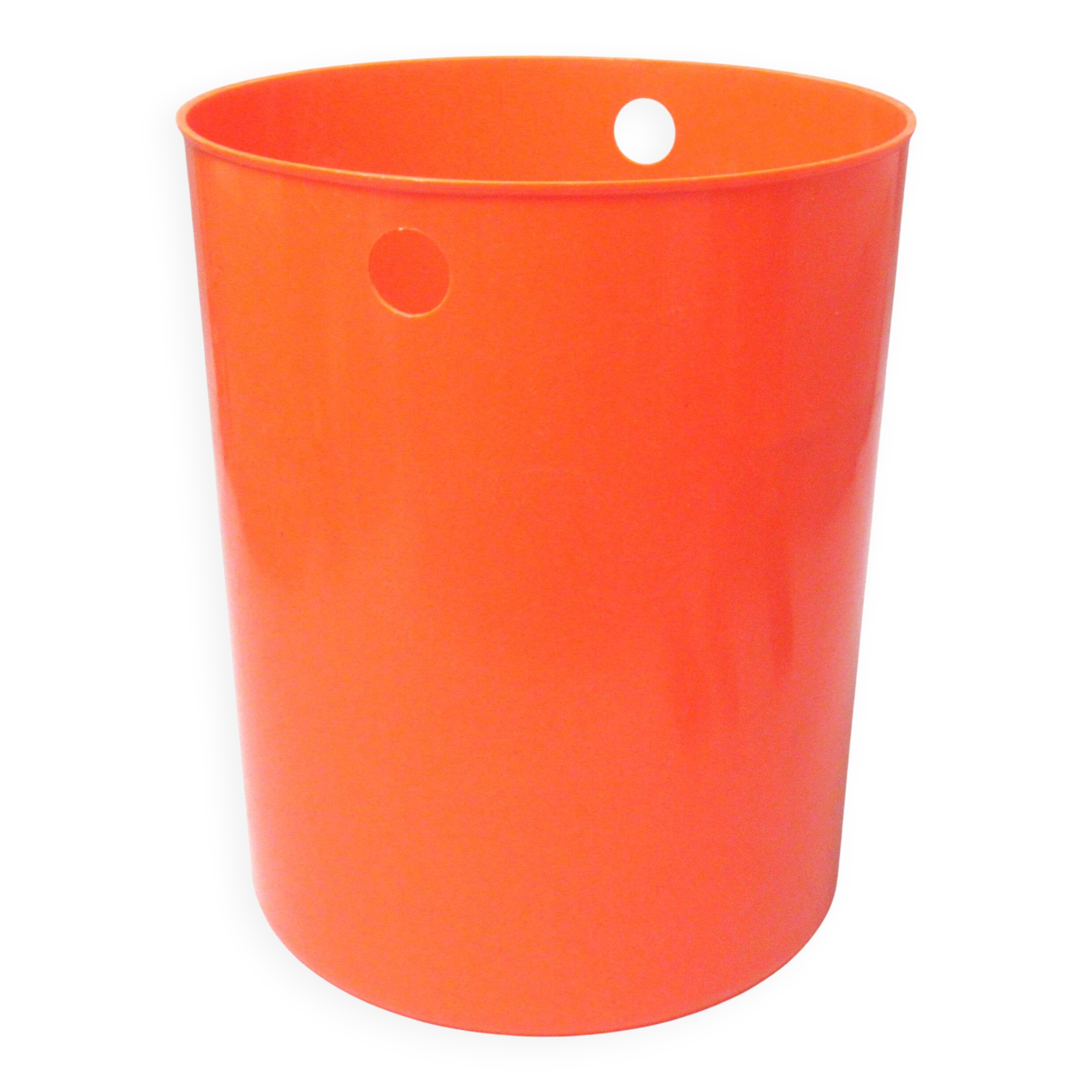 Corbeille orange Roger Tallon Art et Bureau