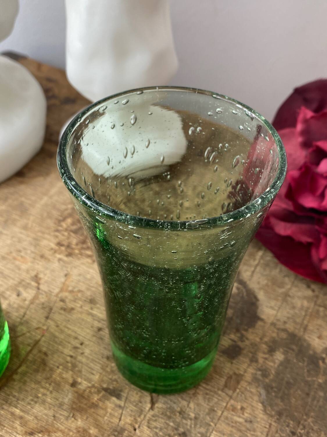 Biot bubble glass glass