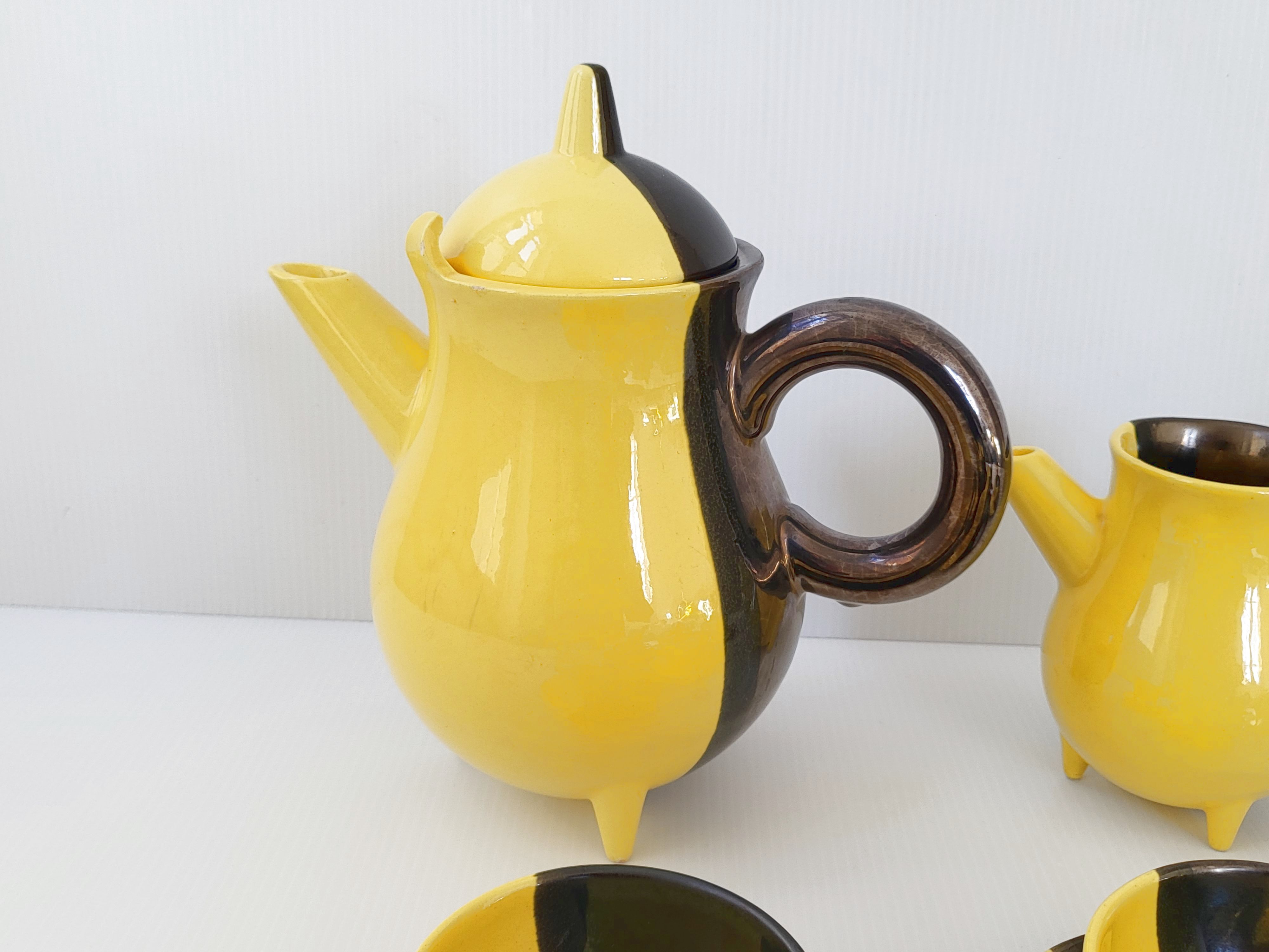 Coffee serice Luc Vallauris vintage