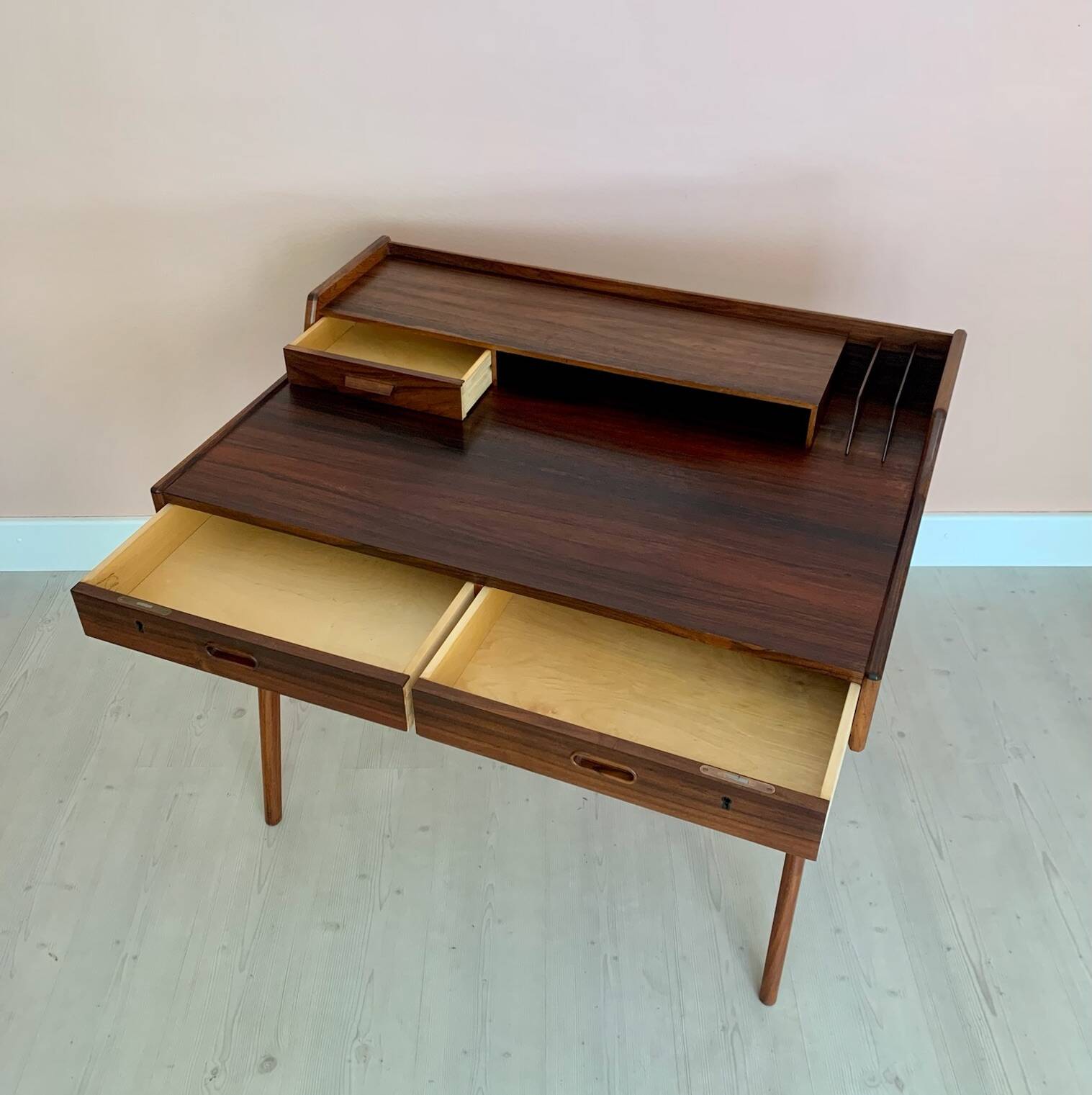 Palisander Desk by Arne Wahl Iversen 1950s