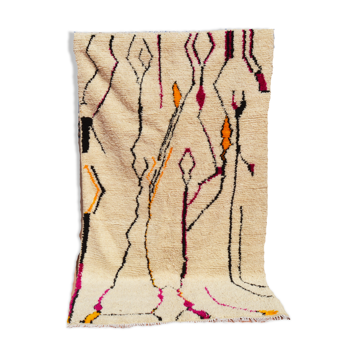 Moroccan berber carpet 245x145cm