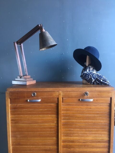 Notary cabinet binder double curtains