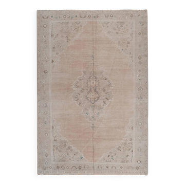 Vintage Turkish handmade rug 181x270 cm