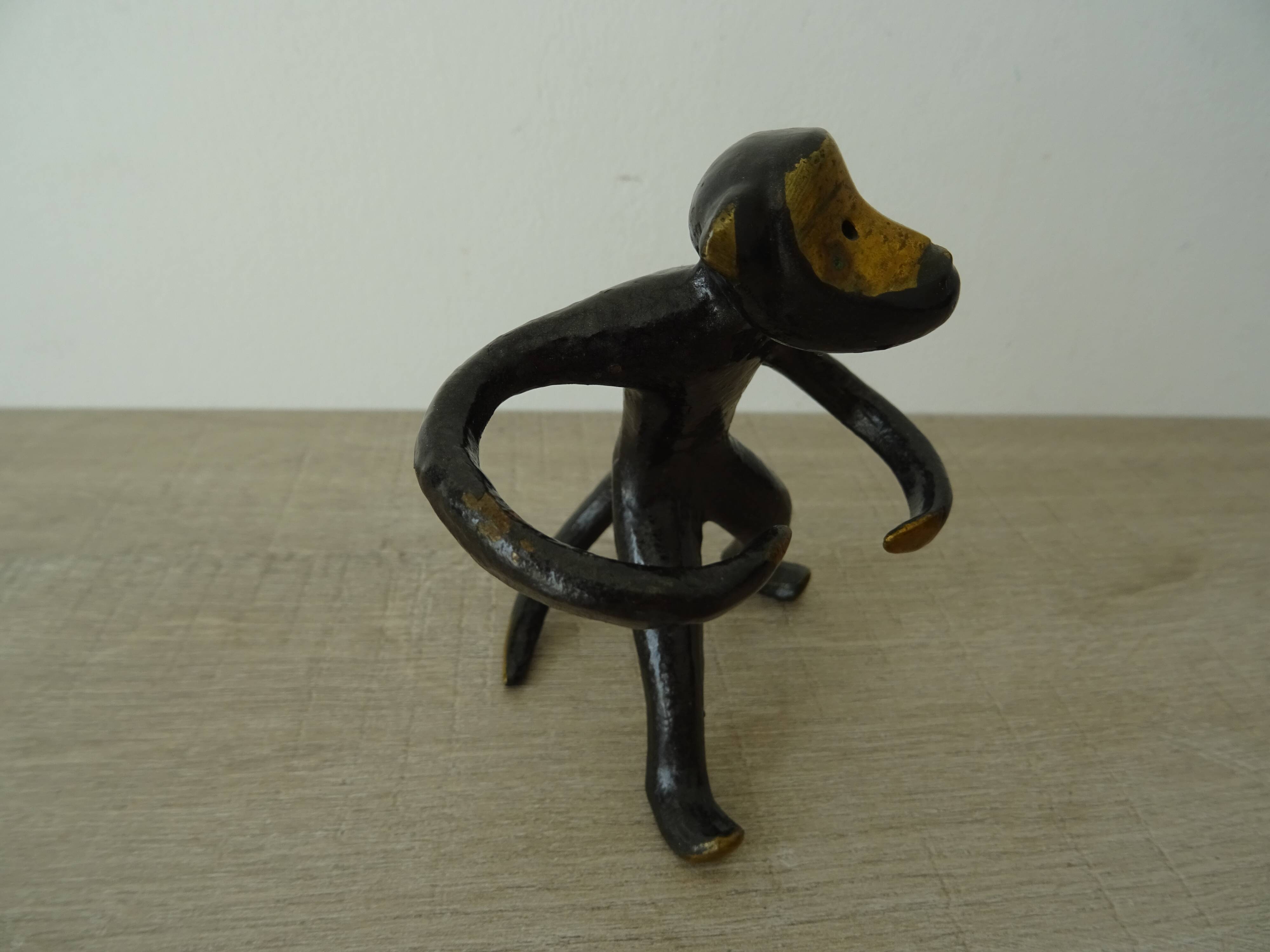 Bronze monkey Walter Bosse design an 50 60