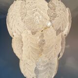 Murano leaf chandelier, 1970s