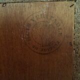 Black vintage chest of drawers