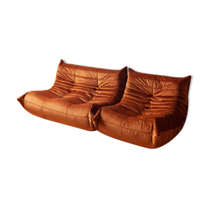 Canapé 2 places et fauteuil