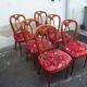 Suite of 6 Louis Philippe style cherry chairs