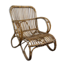 Rattan armchair Dutch Design Belse 8 1950