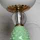 Lampe en opaline MD, années 60