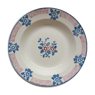 Set 4 assiettes creuses Longwy