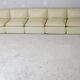 Set of 5 leather armchairs, France 80