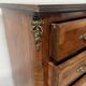 Louis XV style seven-day chest in rosewood veneer, 20th century