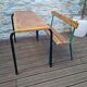vintage school office for decoration or industrial style console