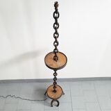 Vintage brutalist floor lamp 1970