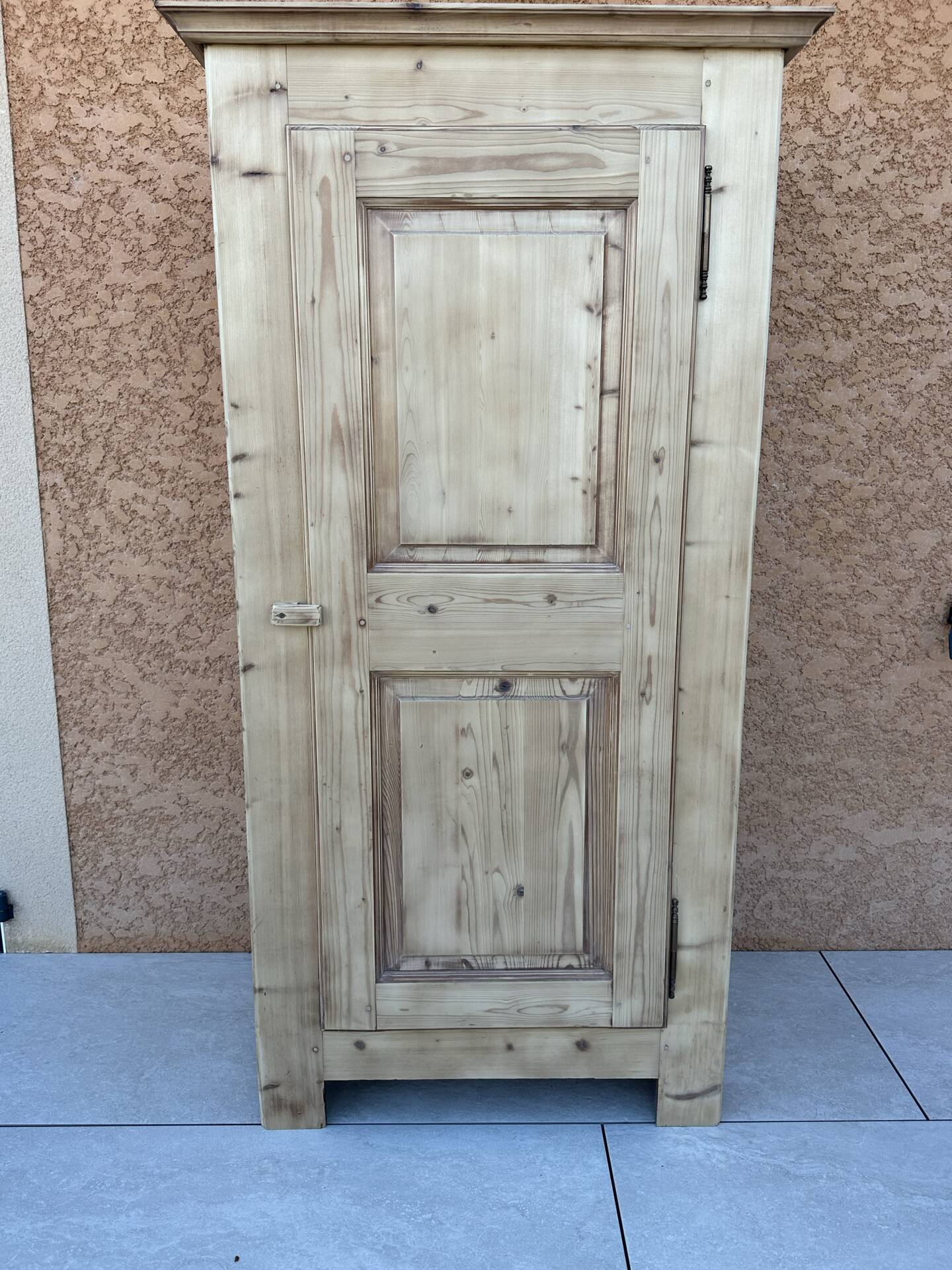Meuble bonnetier  Parisienne bois brut vintage 