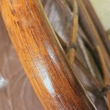 Bamboo rocking chair from the 1970s