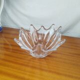 Daum France Crystal Starfish Fruit Bowl, Vintage 70s