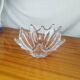 Coupe à Fruits en Cristal Daum France en Forme d'Étoile de Mer, Vintage Années 70s
