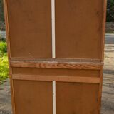 Blue formica buffet