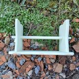 Vintage wooden low stool